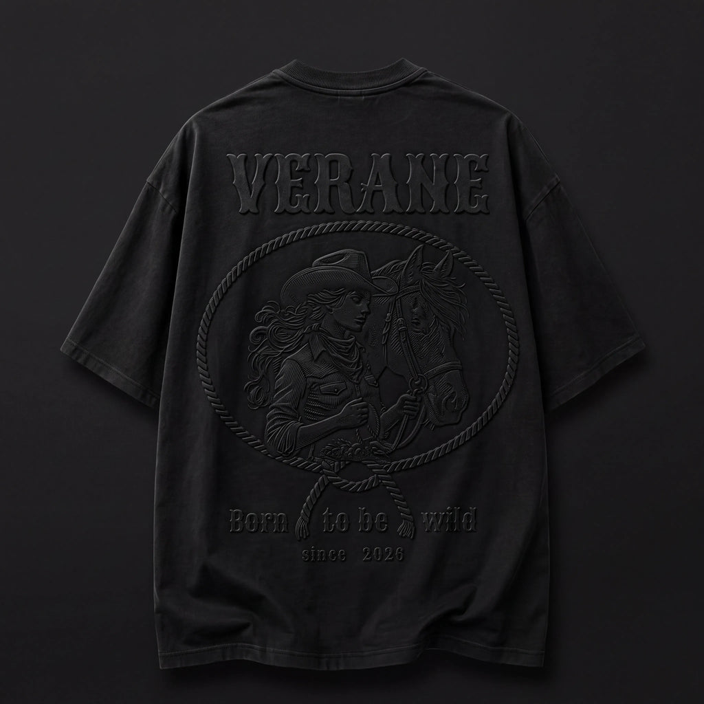 VERANE Wildborn Tee Black