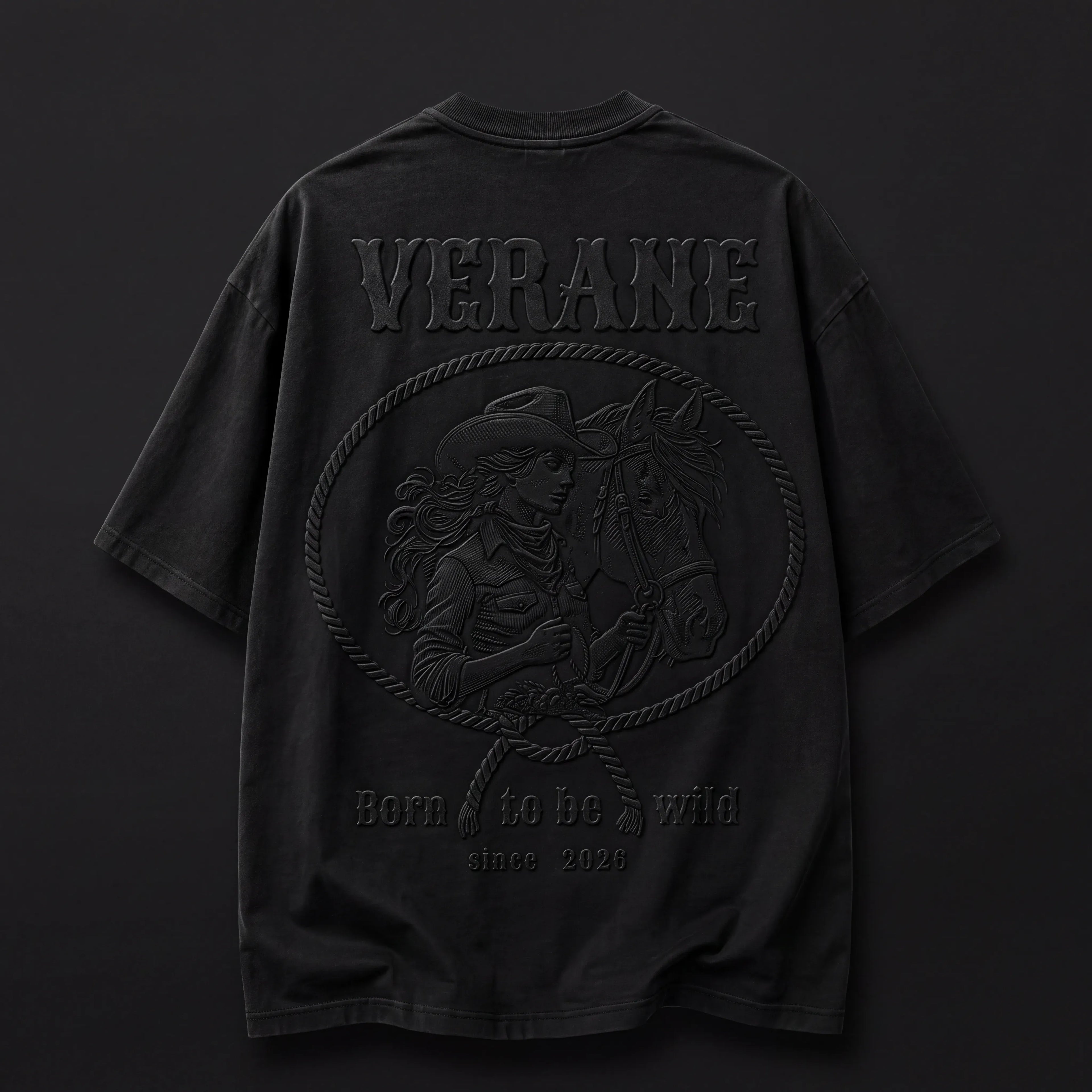 VERANE Wildborn Tee Black